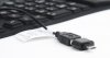 Gembird Klawiatura silikonowa wodoodporna USB z funkcją OTG czarna
